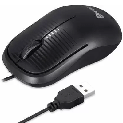 MOUSE ENTER – USB WIRED CLICK-E75 BLACK