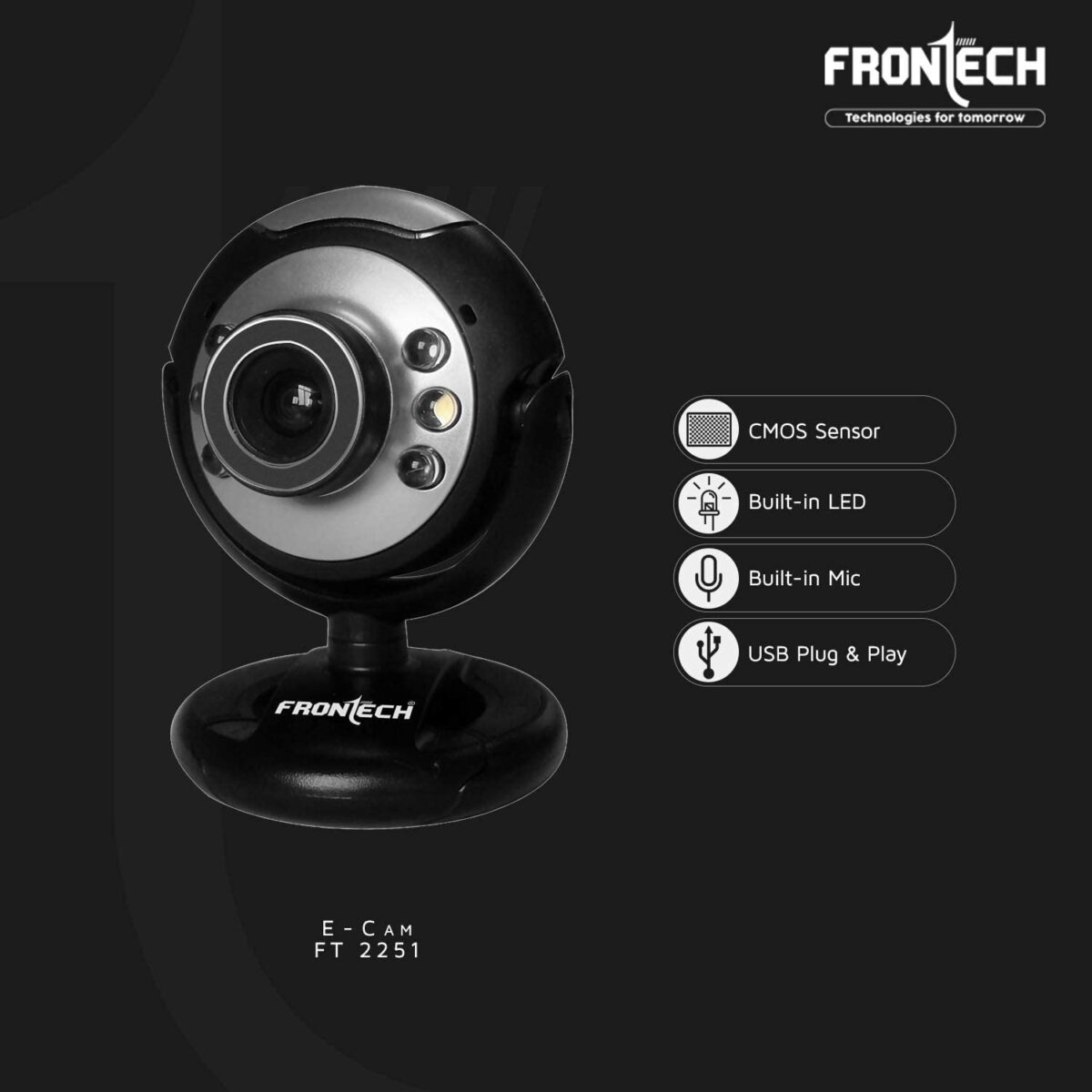 WEB CAMERA FRONTECH E-CAM FT-2251