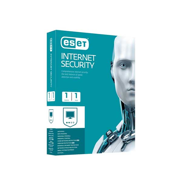 Antivirus ESET Internet Security 1U/ 1Y