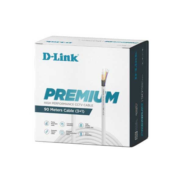 D-LINK CCTV CABLE 90 MTR Premium