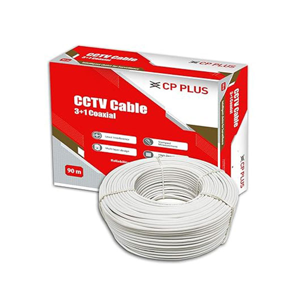 CABLE CP PLUS 3+1 CCTV 90 MTR