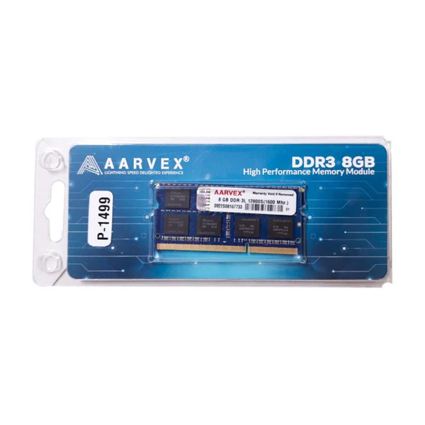 Laptop RAM Aarvex DDR3 8GB